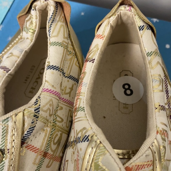 Coach Barrett Sneakers Size 8 NEW - Picture 4 of 8